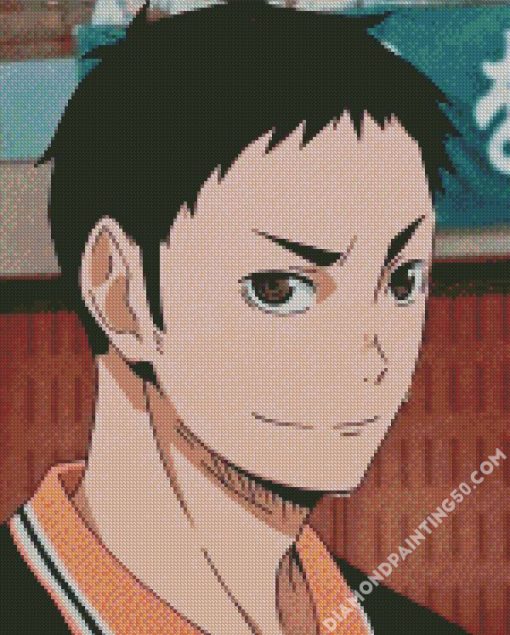 Daichi Haikyuu Anime diamond painting