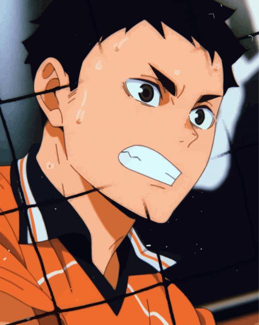 Daichi Sawamura Anime Character diamond painting