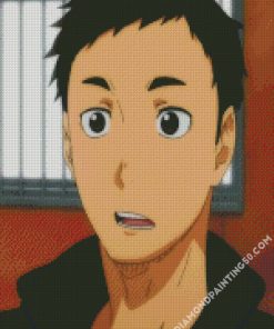 Daichi Sawamura Face diamond painting