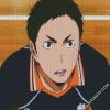 Daichi Sawamura Playing diamond painting