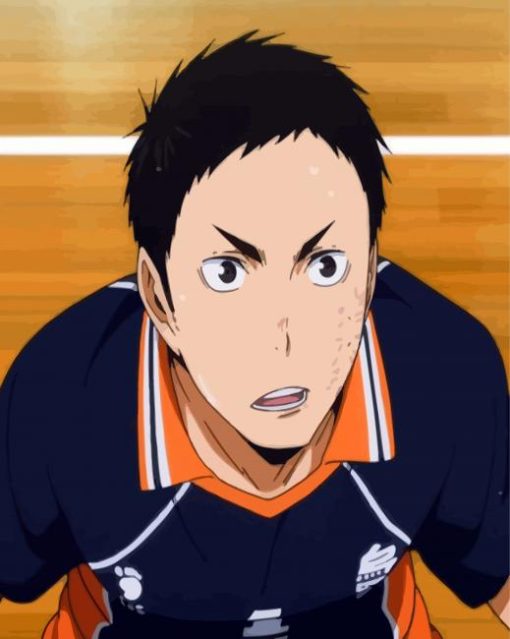 Daichi Sawamura Playing diamond painting