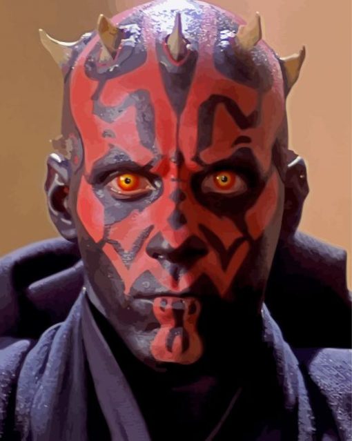 Darth Maul Villain Diamond Paintings