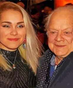 David Jason And His Daughter Diamond Paintings