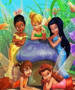 Tinker Bell And Fairies Diamond Paintings