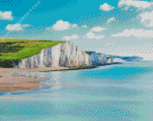 Aesthetic Dover Cliffs Diamond Paintings