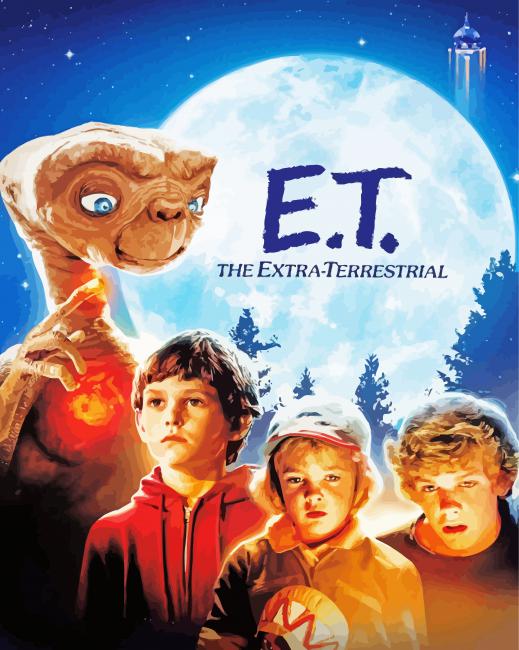 ET The Exra Terrestrial Diamond Paintings