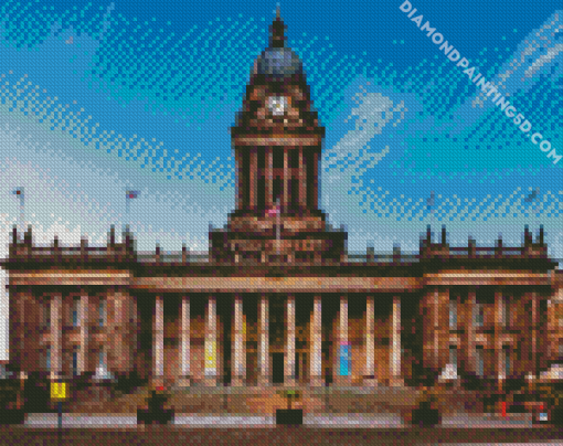 England Town Hall Diamond Paintings