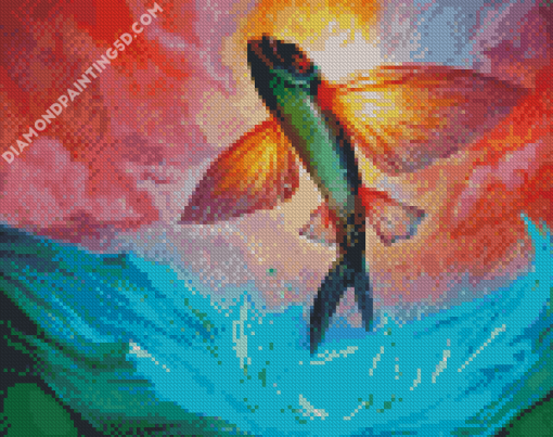 Fantasy Fly Fish Diamond Paintings