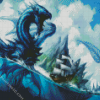 Fantasy Leviathan Sea Serpent diamond painting