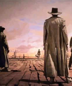 Fistful Of Dollars Characters Art Diamond Paintings