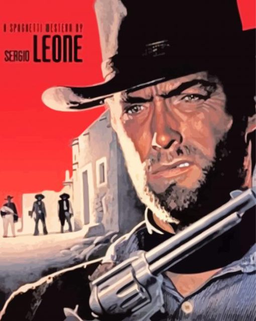 Fistful Of Dollars Movie Poster Diamond Paintings