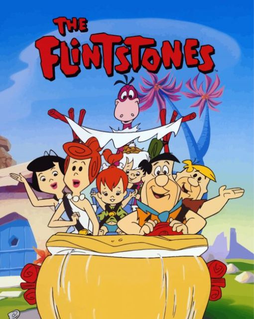 Flintstones Characters diamond painting