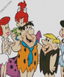 Flintstones Cartoon diamond painting