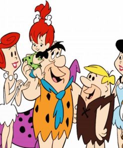 Flintstones Cartoon diamond painting