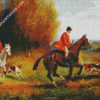 Fox Hunt Art Diamond Paintings