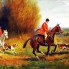 Fox Hunt Art Diamond Paintings