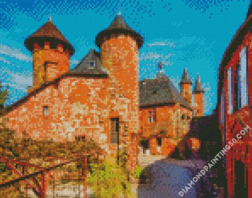 France Collonges La Rouge diamond painting