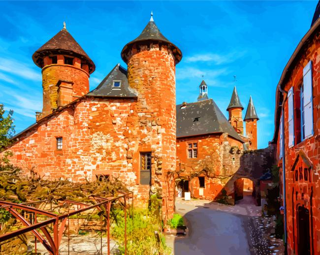 France Collonges La Rouge diamond painting