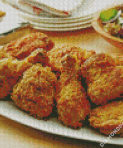 Fried Chicken diamond painting