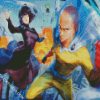 Fubuki And Saitama diamond painting