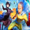 Fubuki And Saitama diamond painting