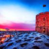 Gediminas Castle Tower Lithuania diamond painting