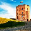 Gediminas Tower Lithuania diamond painting