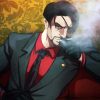 Goro Majima Smoking diamond painting