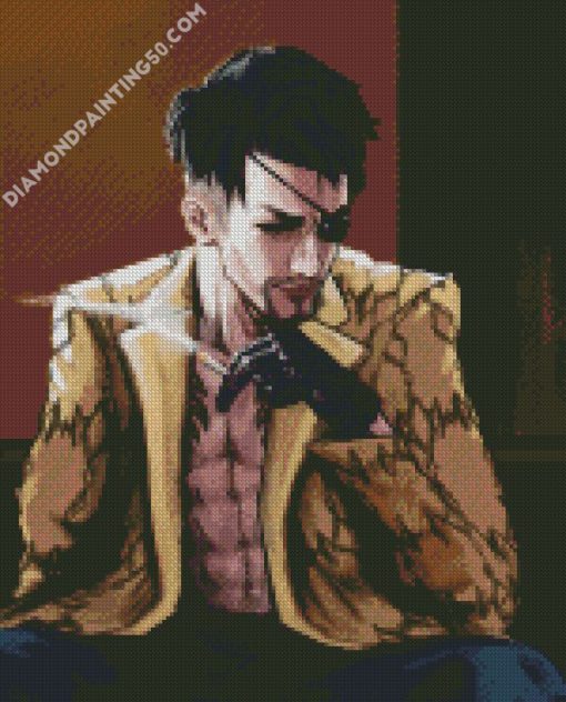 Goro Majima Yakuza Game diamond painting