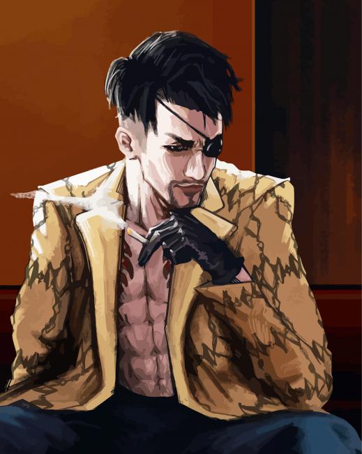 Goro Majima Yakuza Game diamond painting