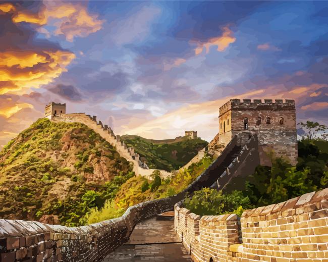 Great Wall Of China Diamond Paintings