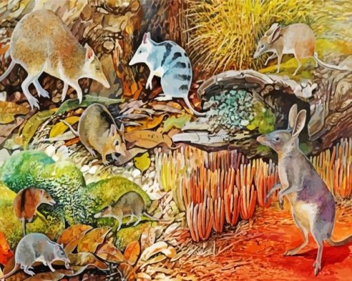 Greater Bilbies Diamond Paintings