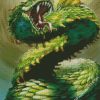 Green Dragon diamond painting