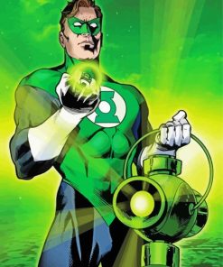 Green Lantern Animation Diamond Paintings