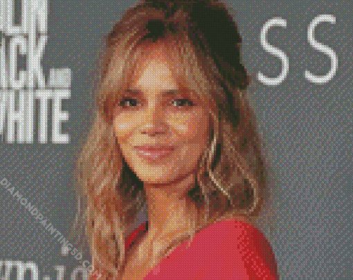 Actress Halle Berry Diamond Paintings