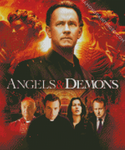 Angels And Demons Movie Poster Diamond Paintings