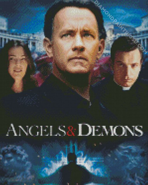 Angels And Demons Poster Diamond Paintings