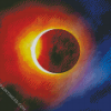 Solar Eclipse Art Diamond Paintings