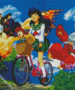 Hanyou No Yashahime Anime Characters Diamond Paintings