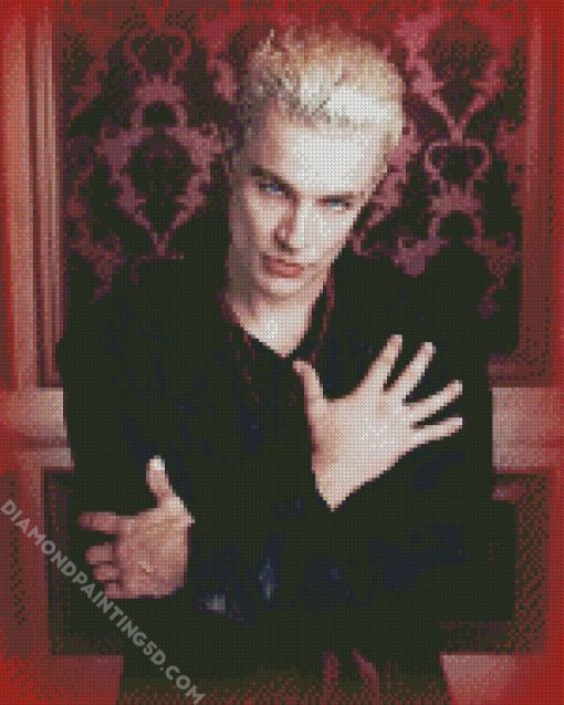 James Marsters Spike Buffy Diamond Paintings