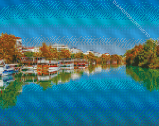 Manavgat River Diamond Paintings