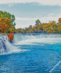 Manavgat Waterfalls Diamond Paintings