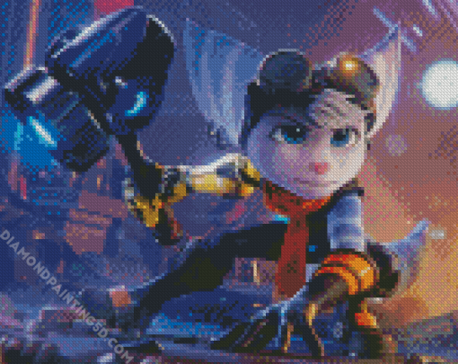 Ratchet And Clank Character Diamond Paintings