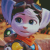 Ratchet And Clank Game Character Diamond Paintings