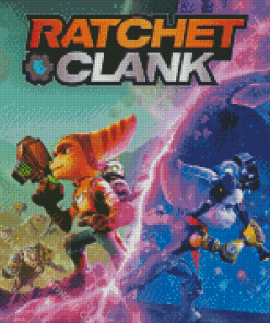 Ratchet And Clank Rift Diamond Paintings