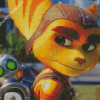 Ratchet And Clank Video Game Diamond Paintings