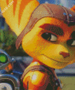 Ratchet And Clank Video Game Diamond Paintings