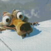 Scrat Animated Movie Character Diamond Paintings