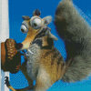 Scrat Ice Age Character Diamond Paintings