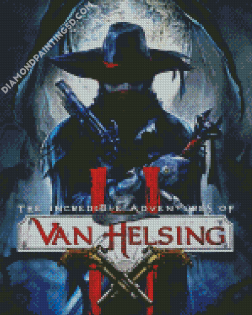 Van Helsing Horror Movie Diamond Paintings